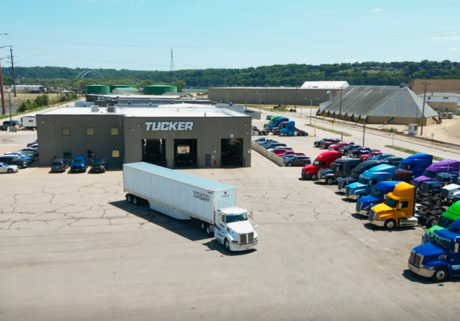Drone shot of the Dubuque Terminal