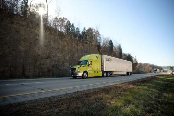 space between 2 semis